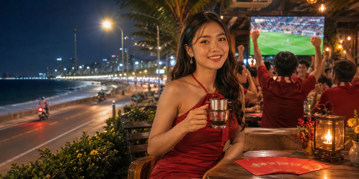 Người chơi tại Phan Thiết nhận phong bì đỏ khuyến mãi kèm cà phê buổi sáng